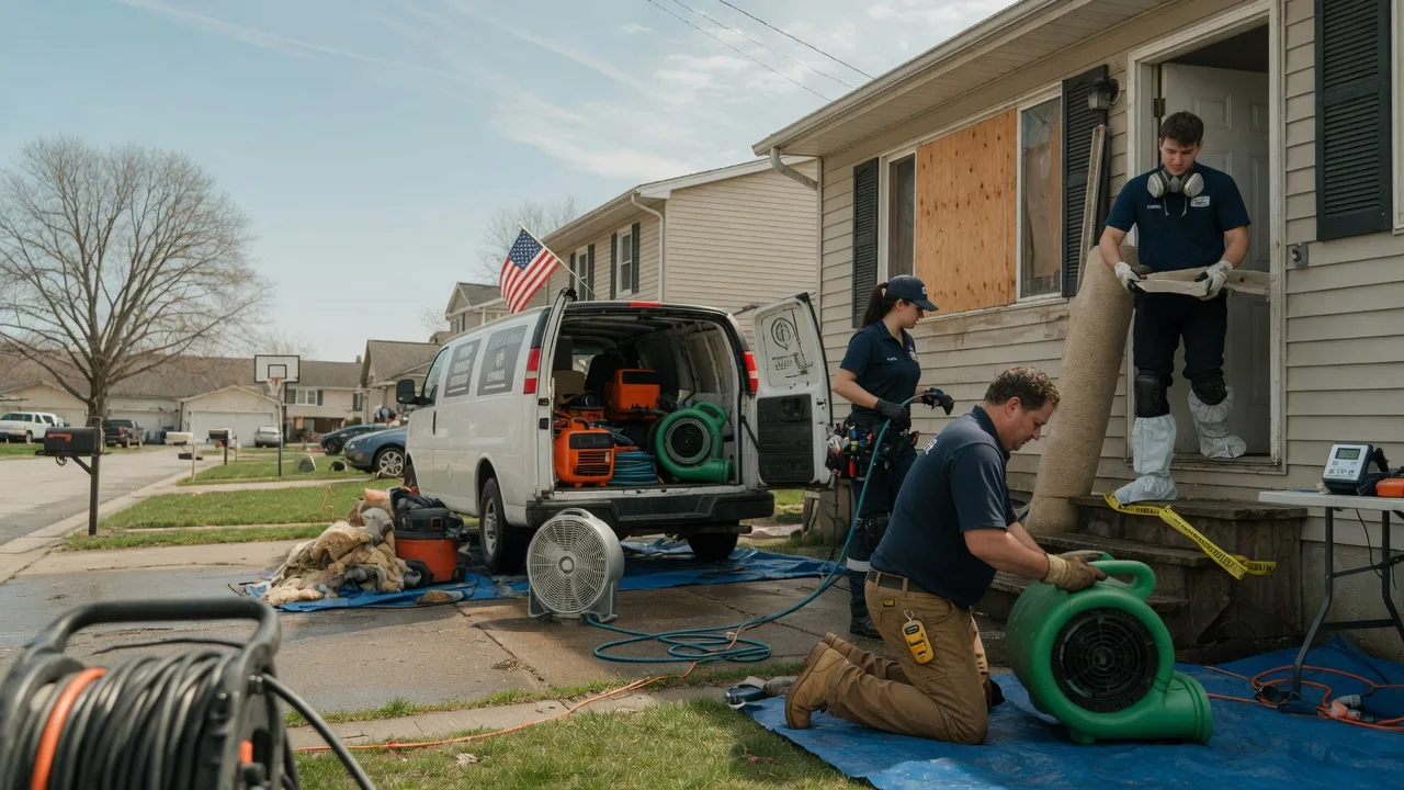 Water Damage Restoration in Neshkoro, WI near me